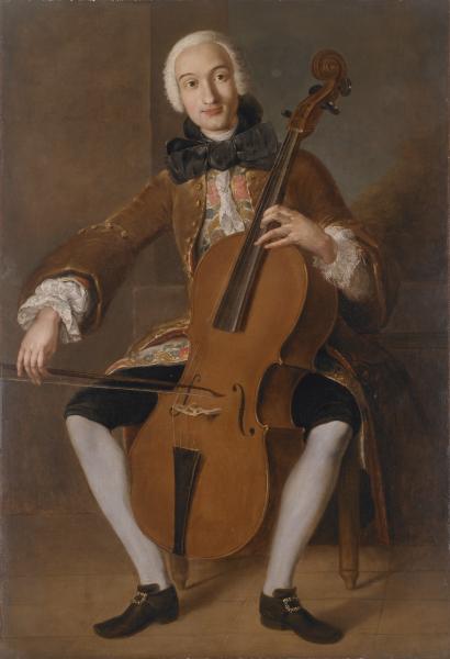 Anonymous, 'Portrait of Luigi Boccherini', c.1764-1767. Oil on canvas, 133.8 x 90.7 cm. National Gallery of Victoria, Everard Studley Miller Bequest, 1962.