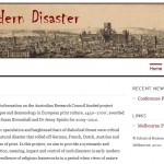 Early Modern Disasters