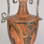 Attributed to The Painter of the Macinagrossa Stand, Apulian, Southern Italy, ‘Loutrophoros (a vessel bringing water for washing)’, c. 315 BCE, ceramic, height: 58.4 cm. Private collection, Melbourne