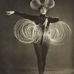 Karl Grill  active at the Bauhaus 1920-29, Spiral costume, from the ‘Triadic ballet’, c.1926-27 gelatin silver photograph 22.5 x 16.2 cm J Paul Getty Museum, Los Angeles Photo The J Paul Getty Museum, Los Angeles