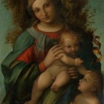 Correggio, Madonna and Child with infant St John the Baptist 1514–15. NGV International