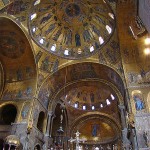 Interior of St Mark's in Venice. Image via wikipedia.