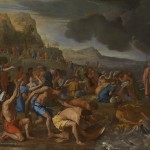 Nicolas Poussin The Crossing of the Red Sea 1632-34  oil on canvas, 155.6 x 215.3 cm National Gallery of Victoria, Melbourne  Felton Bequest, 1948