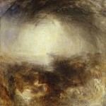 Shade and Darkness - the Evening of the Deluge exhibited 1843 by Joseph Mallord William Turner 1775-1851