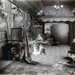 J. W. Lindt J.W. Lindt's studio "Ethelred" Hawthorn Melbourne c.1899 Albumen silver photograph
