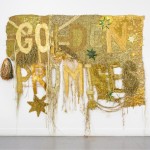 One of the finalists | Raquel Ormellaborn Sydney, 1969, lives SydneyWealth for toil I 2014cotton, metallic thread, synthetic polymer paint220 x 270 cm© Courtesy the artist and Milani Gallery, Brisbane