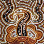 Mathew Gill Tjupurrula [Mathew Gill] Snake Country [The fight of the snakes] 1986, synthetic polymer paint on canvas 50.8 x 76.2 cm Catalogue no. 22 E080666
Acquired 28/4/2021 Australian MuseumMathew Gill Tjupurrula [Mathew Gill] Snake Country [The fight of the snakes] 1986, synthetic polymer paint on canvas 50.8 x 76.2 cm Catalogue no. 22 E080666
Acquired 28/4/2021 Australian Museum