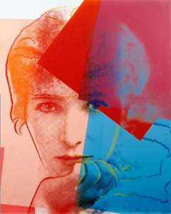 Andy Warhol (American, 1928 – 1987), Sarah Bernhardt, from Ten Portraits of Jews of the Twentieth Century, 1980, screenprint on paper, 40 x 32 in. (101.6 x 81.3 cm). The Jewish Museum, New York. Gift of Lorraine and Martin Beitler, 2006-64.9 ©2014 The Andy Warhol Foundation for the Visual Arts, Inc. / Artists Rights Society (ARS), New York / Courtesy Ronald Feldman Fine Arts, New York / feldmangallery.com