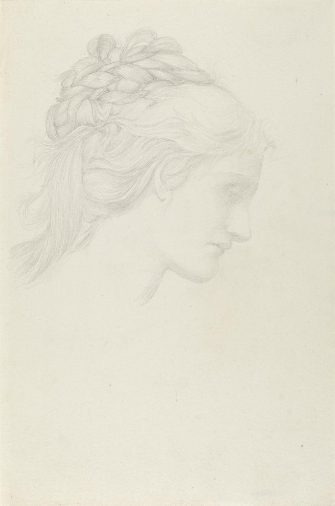 Figure 7. Edward Burne-Jones, Study for The Wheel of Fortune, early 1870s-mid 1870s. Pencil, 26 x 17.2 cm. National Gallery of Victoria, Melbourne (2007.393). 