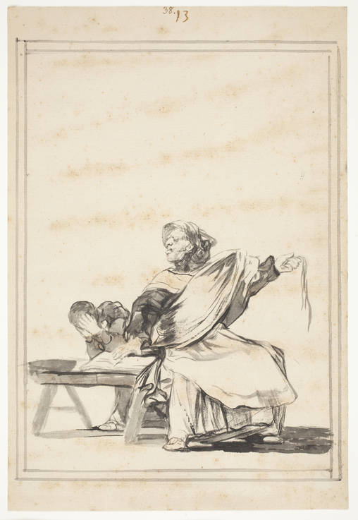 Francisco Goya, No es siempre bueno el rigor, 1816-1820 c.