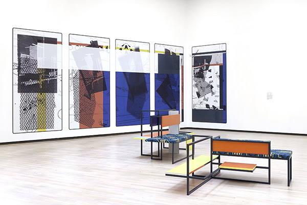 Image: Céline Condorelli, Average Spatial Compositions 2015. Installation view, Henie Onstadt Museum, Oslo.
