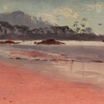 Thomas William Roberts, Ulverstone Beach, 1931, oil on canvas on composition board. Purchased with funds from the Launceston Museum and Art Gallery Foundation, 2008 (detail).